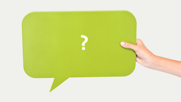 Abbildung einer Sprechblase