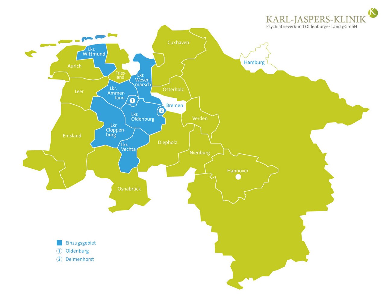 Karte Einzugsgebiet